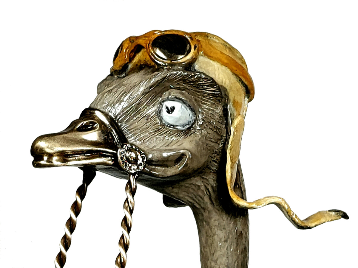 H617 - H617 Dr. Livingstone - Man on Ostrich